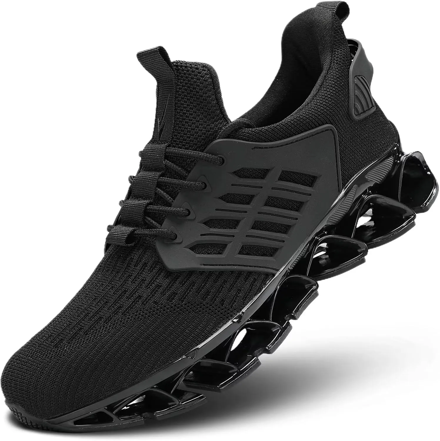 Mens Walking Shoes Slip on Blade Tennis Casual Fashion Trail Running Sneakers Comfort Non Slip Work Sport Athletic Trainers