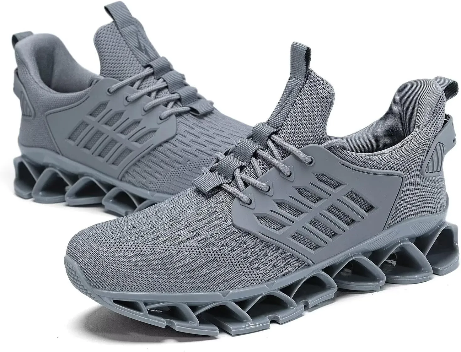 Mens Walking Shoes Slip on Blade Tennis Casual Fashion Trail Running Sneakers Comfort Non Slip Work Sport Athletic Trainers