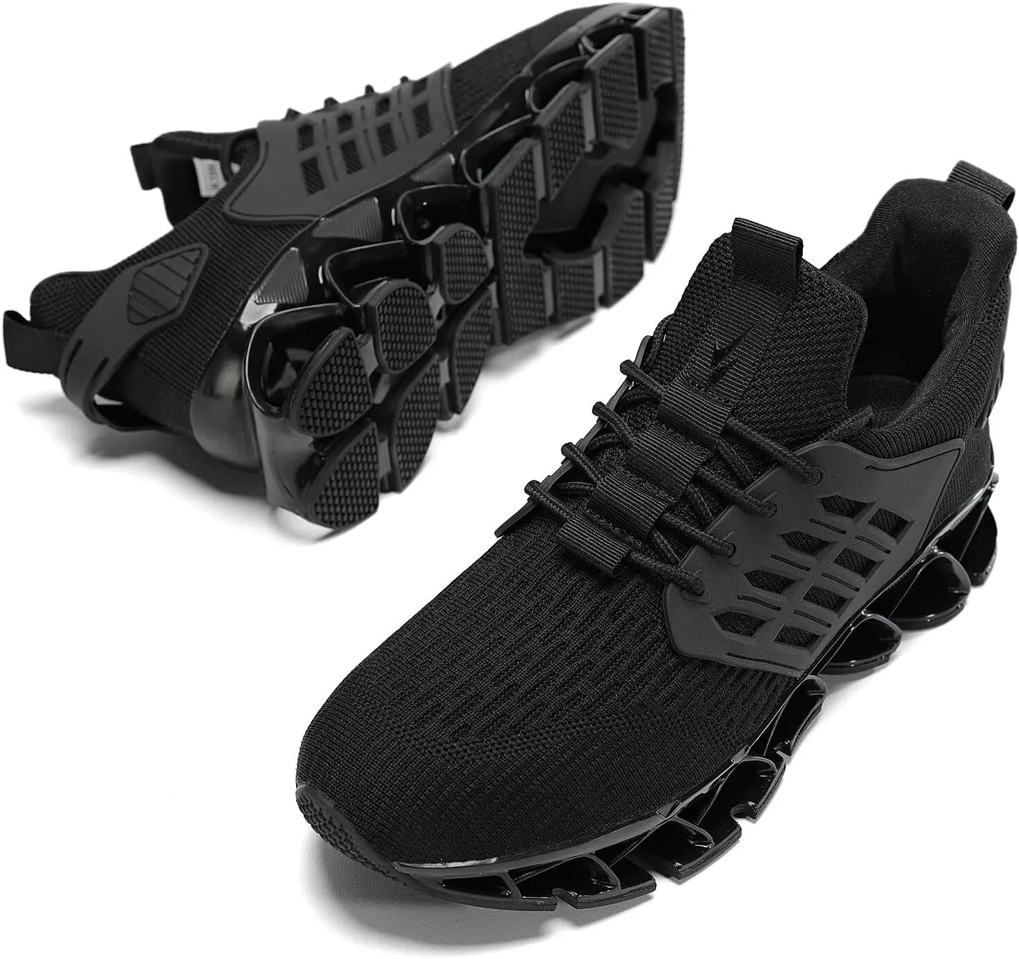 Mens Walking Shoes Slip on Blade Tennis Casual Fashion Trail Running Sneakers Comfort Non Slip Work Sport Athletic Trainers