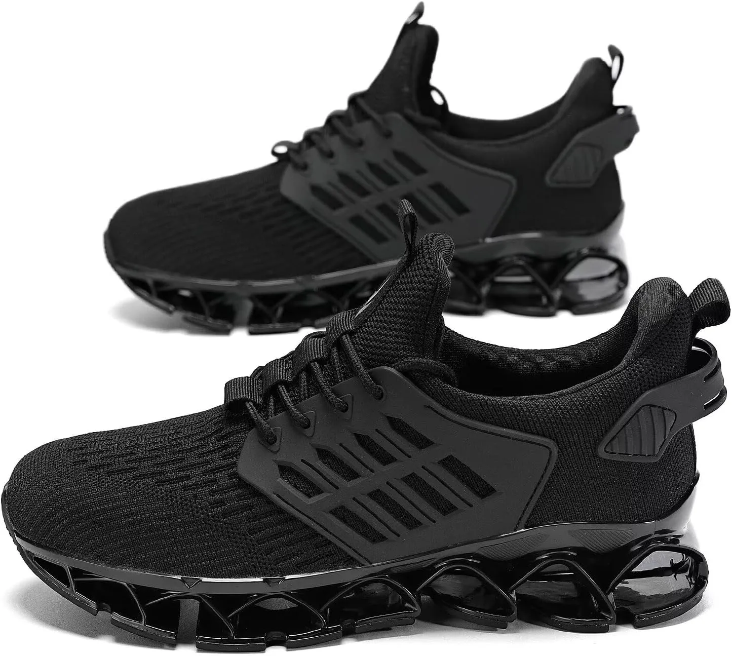 Mens Walking Shoes Slip on Blade Tennis Casual Fashion Trail Running Sneakers Comfort Non Slip Work Sport Athletic Trainers