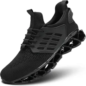 Mens Walking Shoes Slip on Blade Tennis Casual Fashion Trail Running Sneakers Comfort Non Slip Work Sport Athletic Trainers