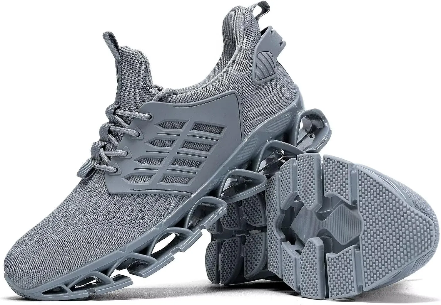 Mens Walking Shoes Slip on Blade Tennis Casual Fashion Trail Running Sneakers Comfort Non Slip Work Sport Athletic Trainers