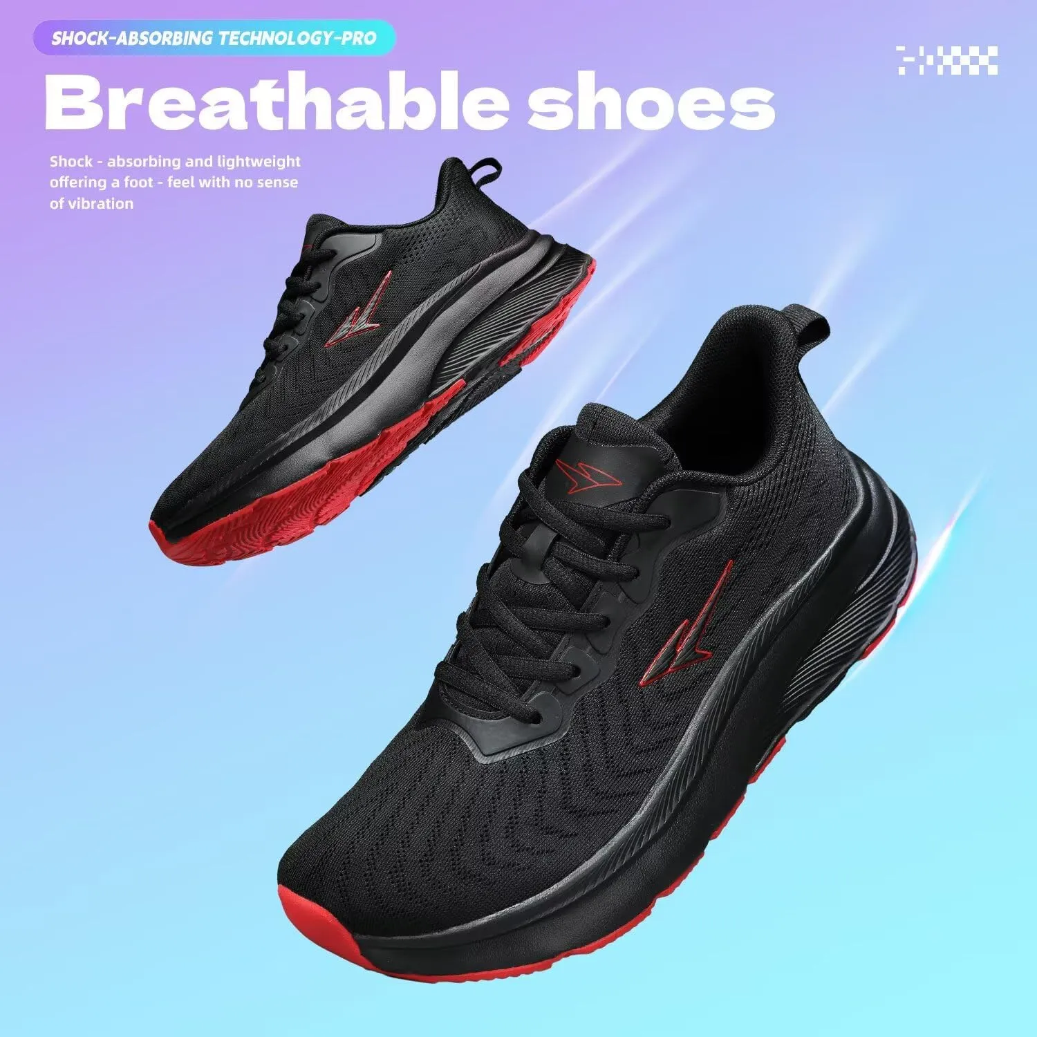 Men's Wide Toe Walking Shoes Casual Trail Running Sneakers Cross-Trainer Tennis Non Slip Athletic Gym Workout Soft Sole