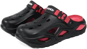 Mens Womens Clogs with Holes Unisex Garden Shoes Comfortable Arch Support Sandals Slip-On Mules Outdoor Quick-Dry Footwear for Work Beach