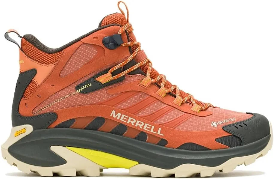 Merrell® Moab Speed 2 Mid GTX® Shoes for Men – Gore-TEX® Technology – Mesh Lining and Upper