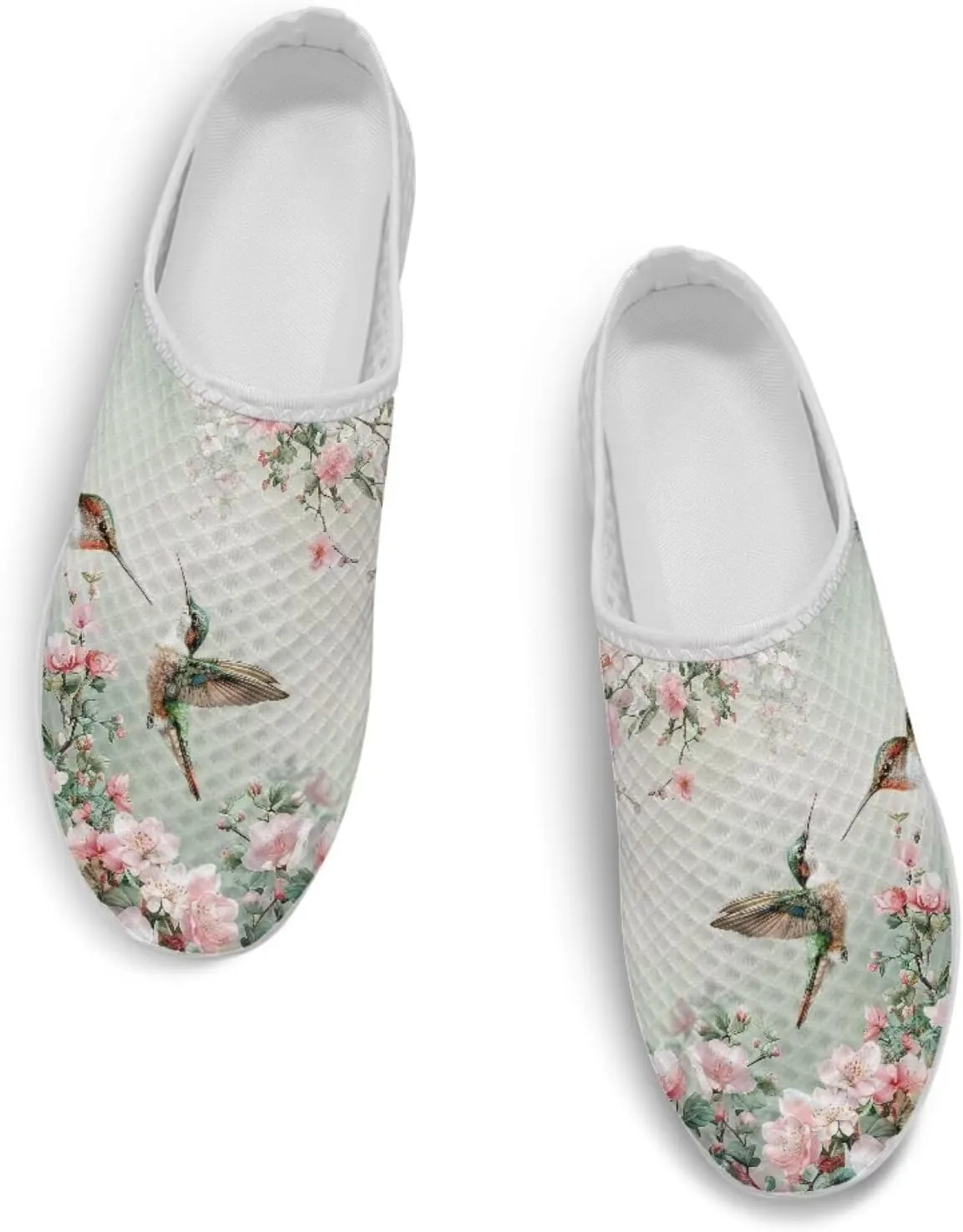 Mesh Kint Mule Shoes for Women Slip on Flats Arch Support Garden Clogs Comfort Slide Sandal Slippers
