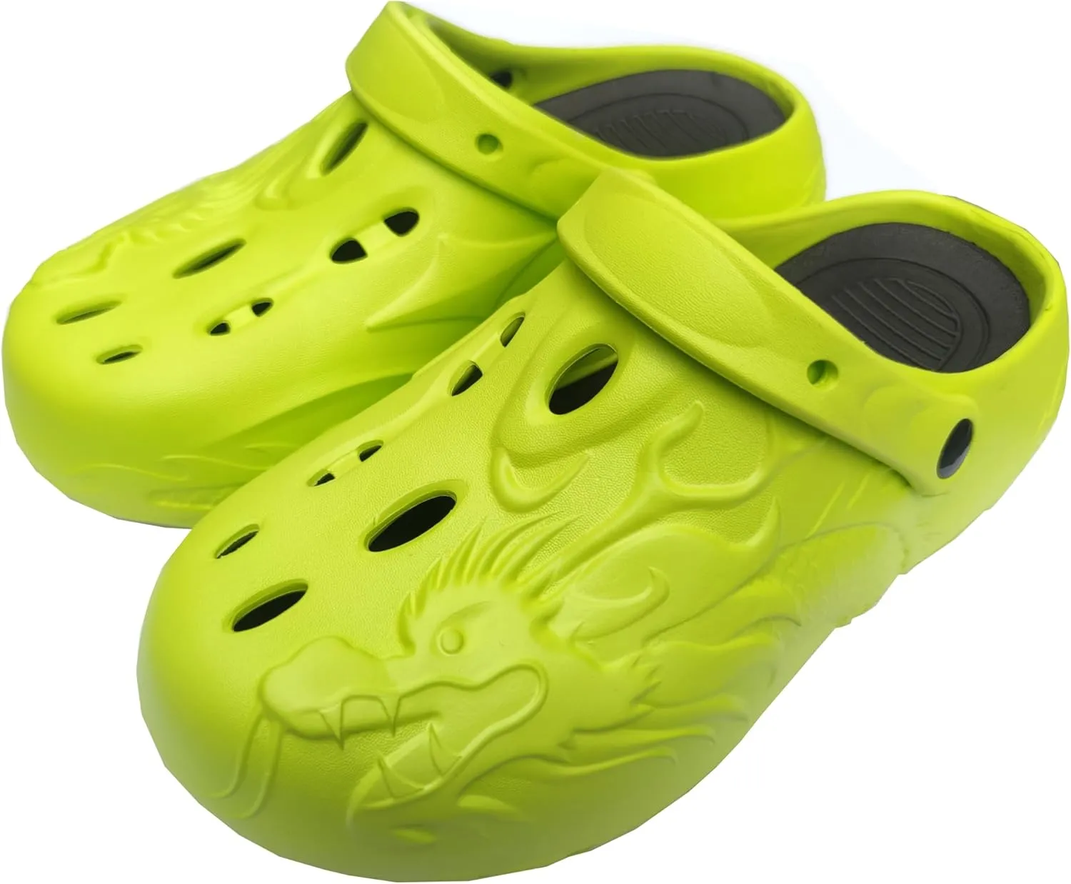 Mr Right Women's Closed Toe Mules Men's Work Clogs Slip Resistant Foam Beach Shoes Waterproof Garden Clogs with Thick Sole Arch Support