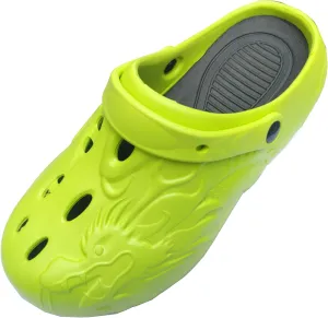 Mr Right Women's Closed Toe Mules Men's Work Clogs Slip Resistant Foam Beach Shoes Waterproof Garden Clogs with Thick Sole Arch Support