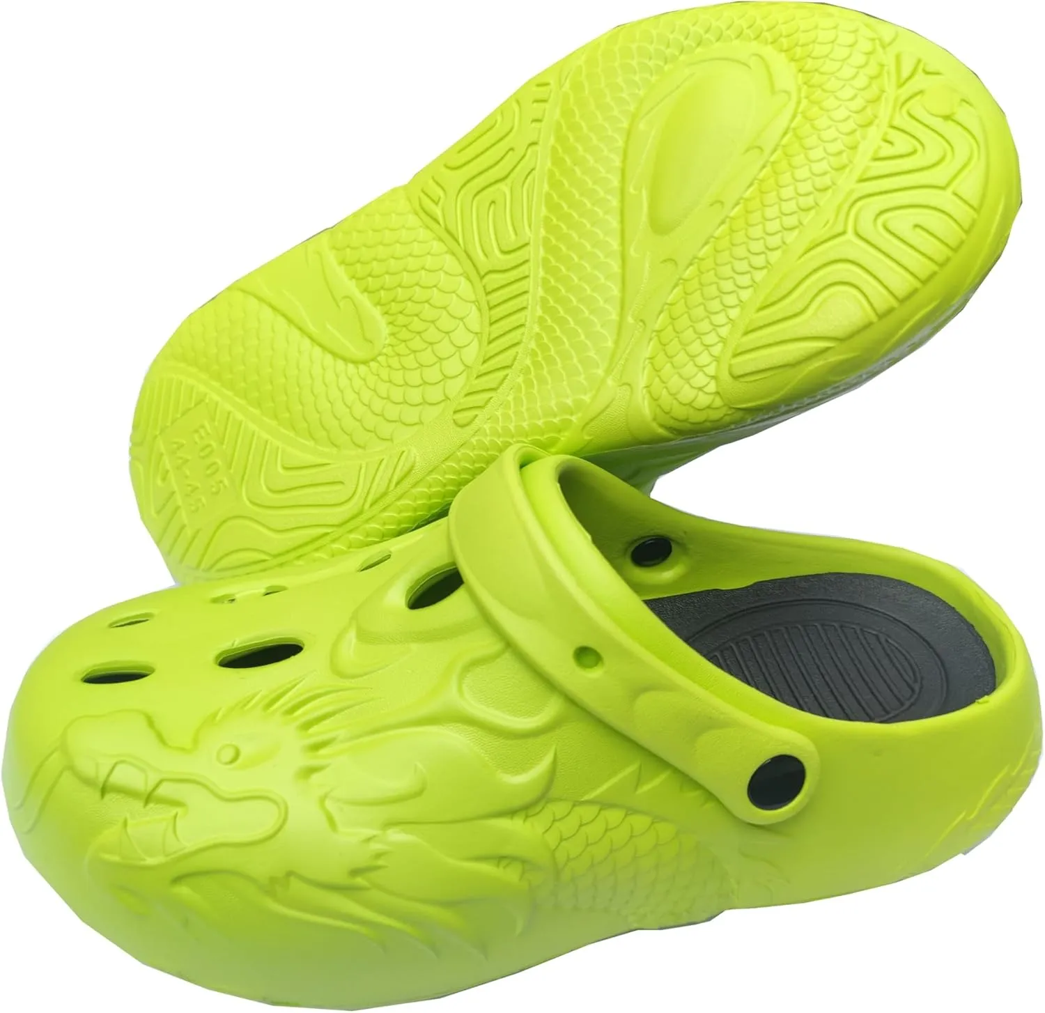 Mr Right Women's Closed Toe Mules Men's Work Clogs Slip Resistant Foam Beach Shoes Waterproof Garden Clogs with Thick Sole Arch Support