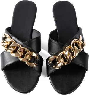 Mtzyoa Women Flat Sandals Braided Leather Crossover Nude Dressy Fashion Evening Party Wedding Sandals