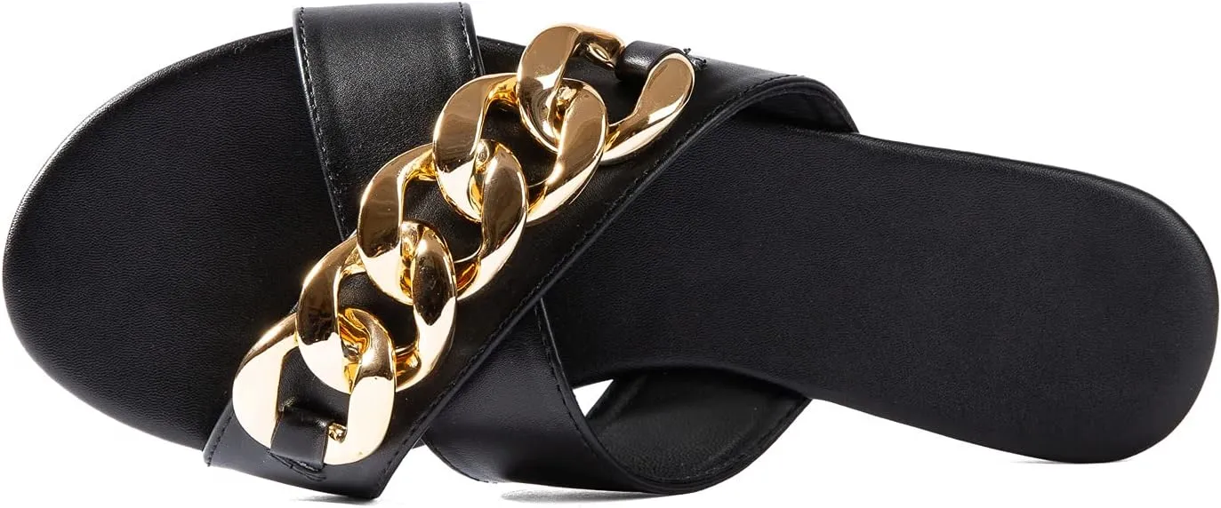 Mtzyoa Women Flat Sandals Braided Leather Crossover Nude Dressy Fashion Evening Party Wedding Sandals