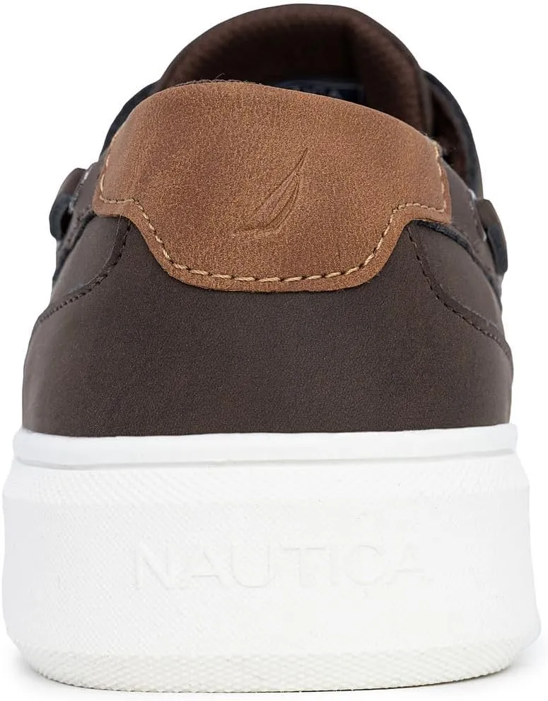 Nautica Men's Boat Shoe Casual Loafers Comfort Sneaker - Walking Moccasin (Slip-On/Lace-Up)