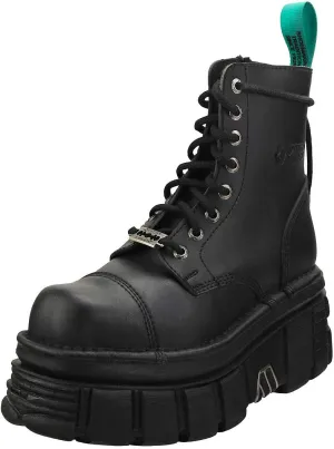 New Rock Combat Boots Unisex Platform Boots