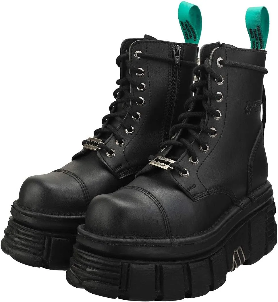 New Rock Combat Boots Unisex Platform Boots