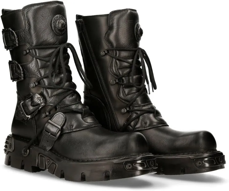 New Rock womens Combat Boots