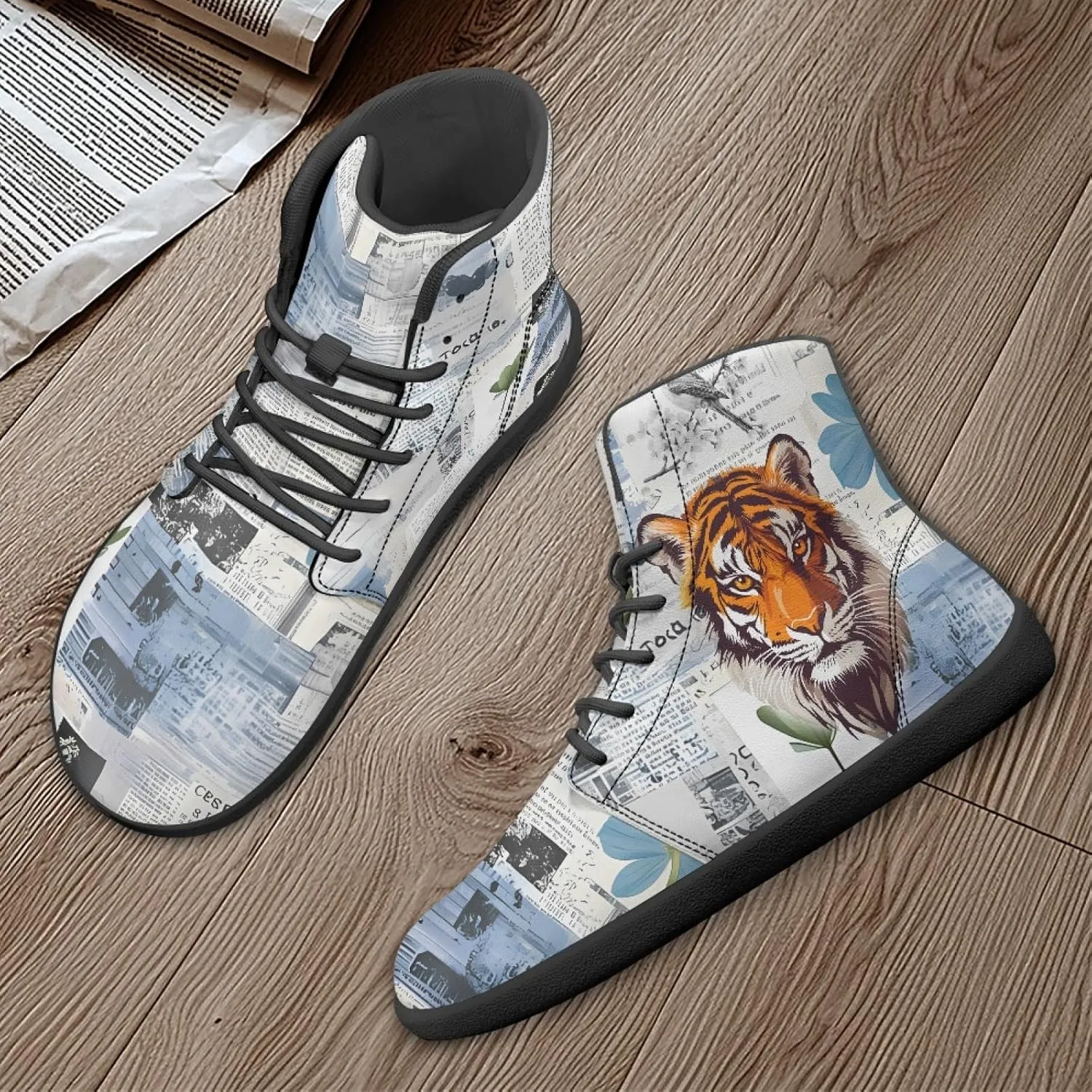 Novelty Barefoot Shoes Men's Women's PU Leather Zero Drop Sole Trail Running Flat Minimalist Sneakers Athletic Shoes