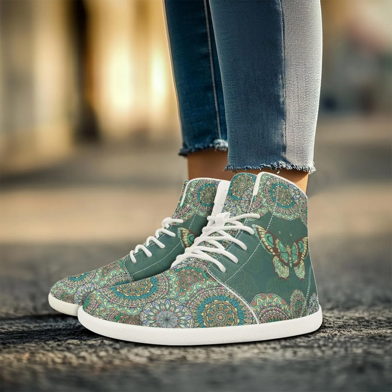 Novelty Barefoot Shoes Men's Women's PU Leather Zero Drop Sole Trail Running Flat Minimalist Sneakers Athletic Shoes