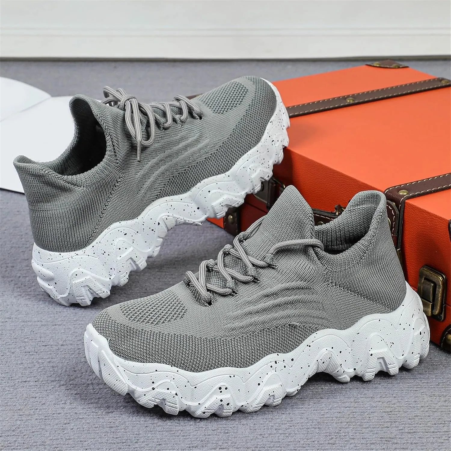 Nurse Babe Shoes,Ortho Comfort Shoes Women,Ortho Pro Classic Sneaker,Women's Mesh Orthopedic Running Walking Sneakers Lightweight Breathable Lace Up Tennis Sneakers