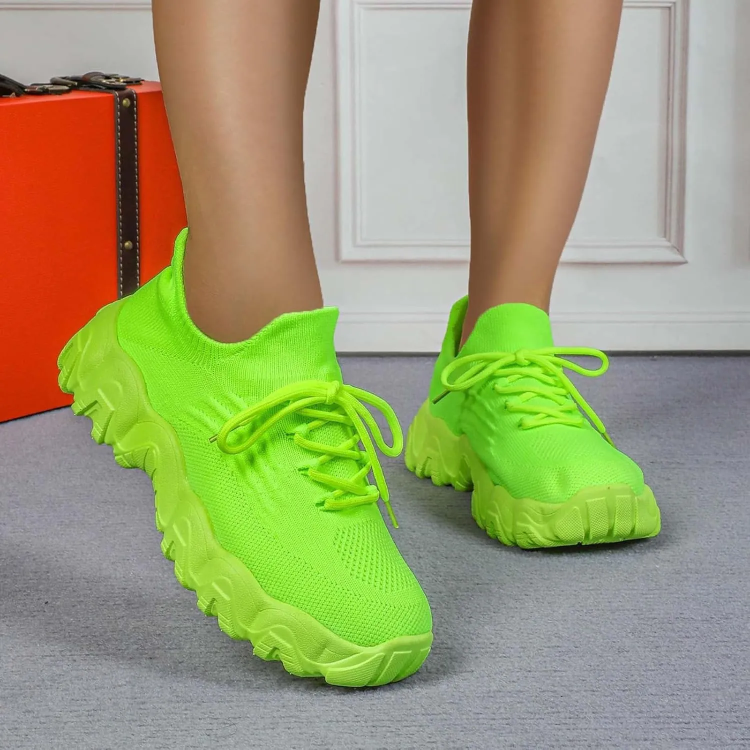 Ortho Pro Shoes for Women,Mesh Breathable Non-Slip Orthopedic Sneakers Wide Width Comfort Nurse Babe Shoes