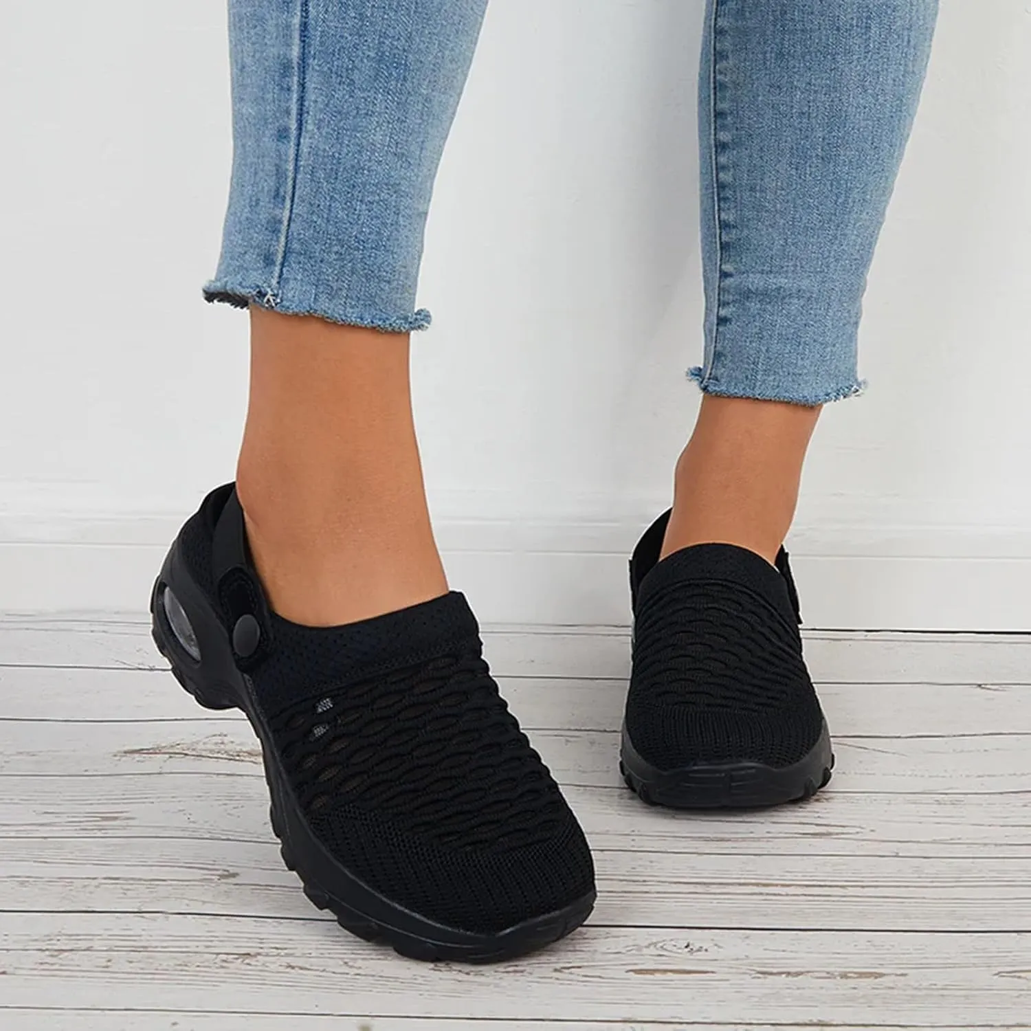 Orthopedic Clogs for Women Air Cushion Nurse Mules Clogs Comfort Walking Platform Slippers Lightweight Womens Sandals