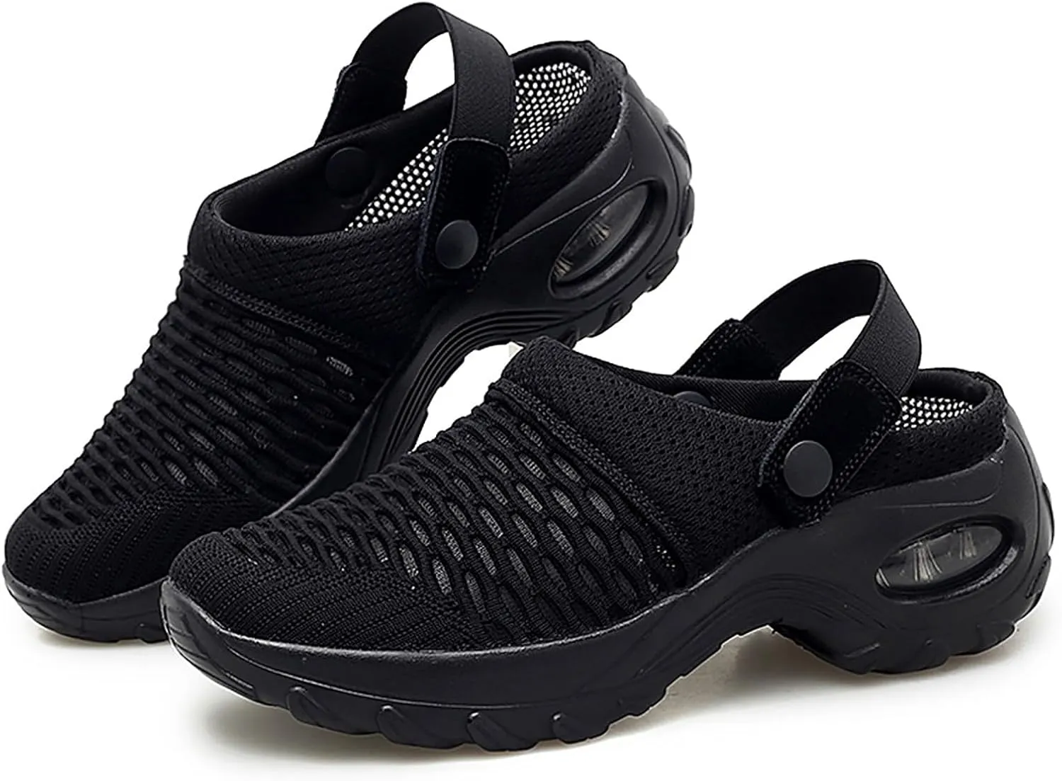 Orthopedic Clogs for Women Air Cushion Nurse Mules Clogs Comfort Walking Platform Slippers Lightweight Womens Sandals