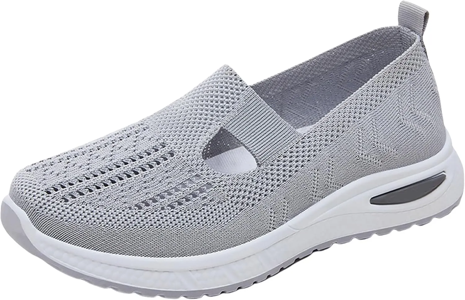 Orthopedic Shoes for Women Breathable Soft Slip On Running Shoes for Women Arch Support Casual Shoes for Fall White Sneakers Red Tennis Shoe Loafers Shoe