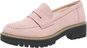 Orthoture-Orthopedic Platform Loafers Womens Round Toe Walking Shoes Platform Loafers Slip On Comfy Casual Fashion