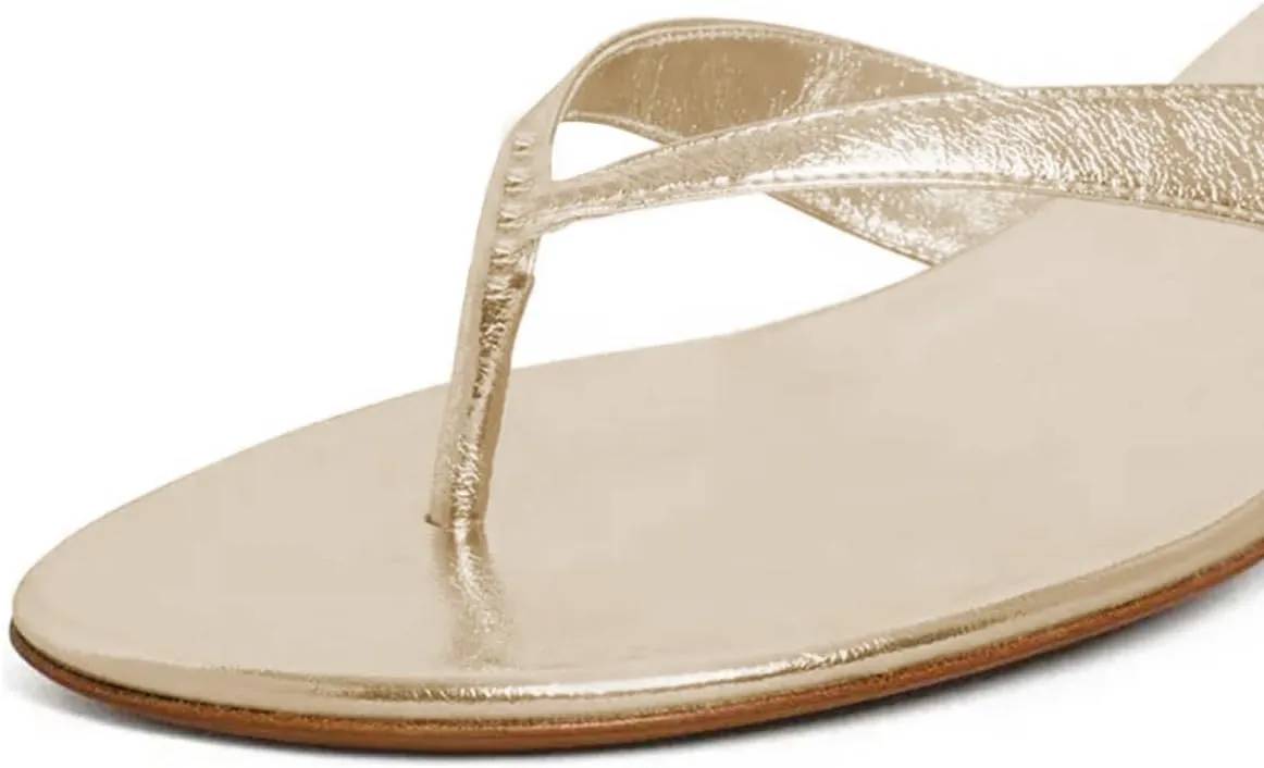 Pazzion Women Fashion Open Toe Kitten Heels Flip Flops Slip On Low Heeled Thong Sandals Comfortable Summer Party Shoes Size 4-16 US