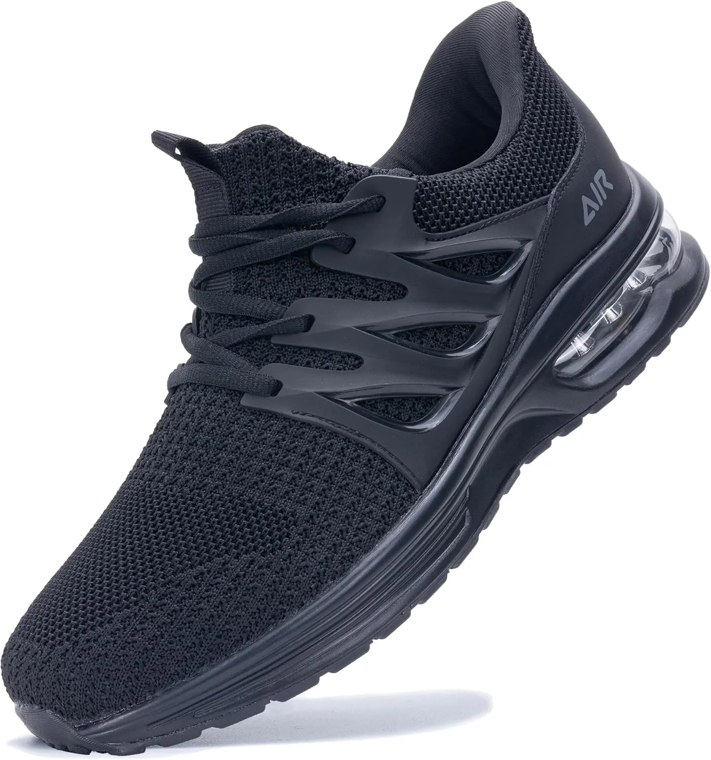 PERSOUL Men's Air Slip On Running Shoes Tennis Athletic Sneakers Lightweight Walking Jogging Workout Gym Shoes Size 7-13