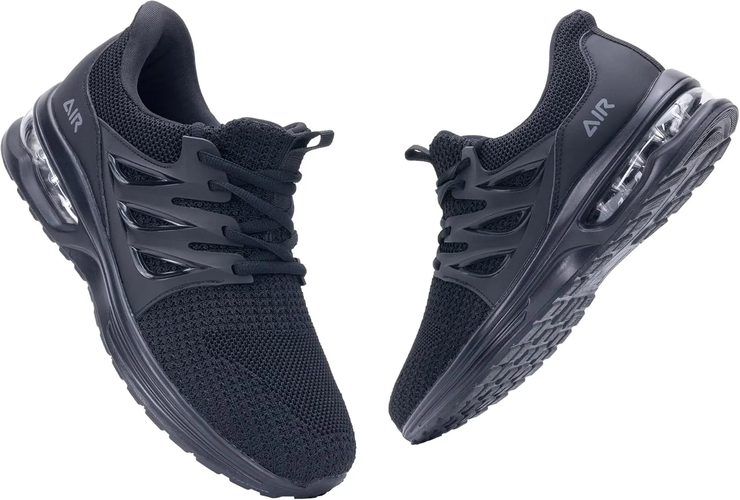 PERSOUL Men's Air Slip On Running Shoes Tennis Athletic Sneakers Lightweight Walking Jogging Workout Gym Shoes Size 7-13
