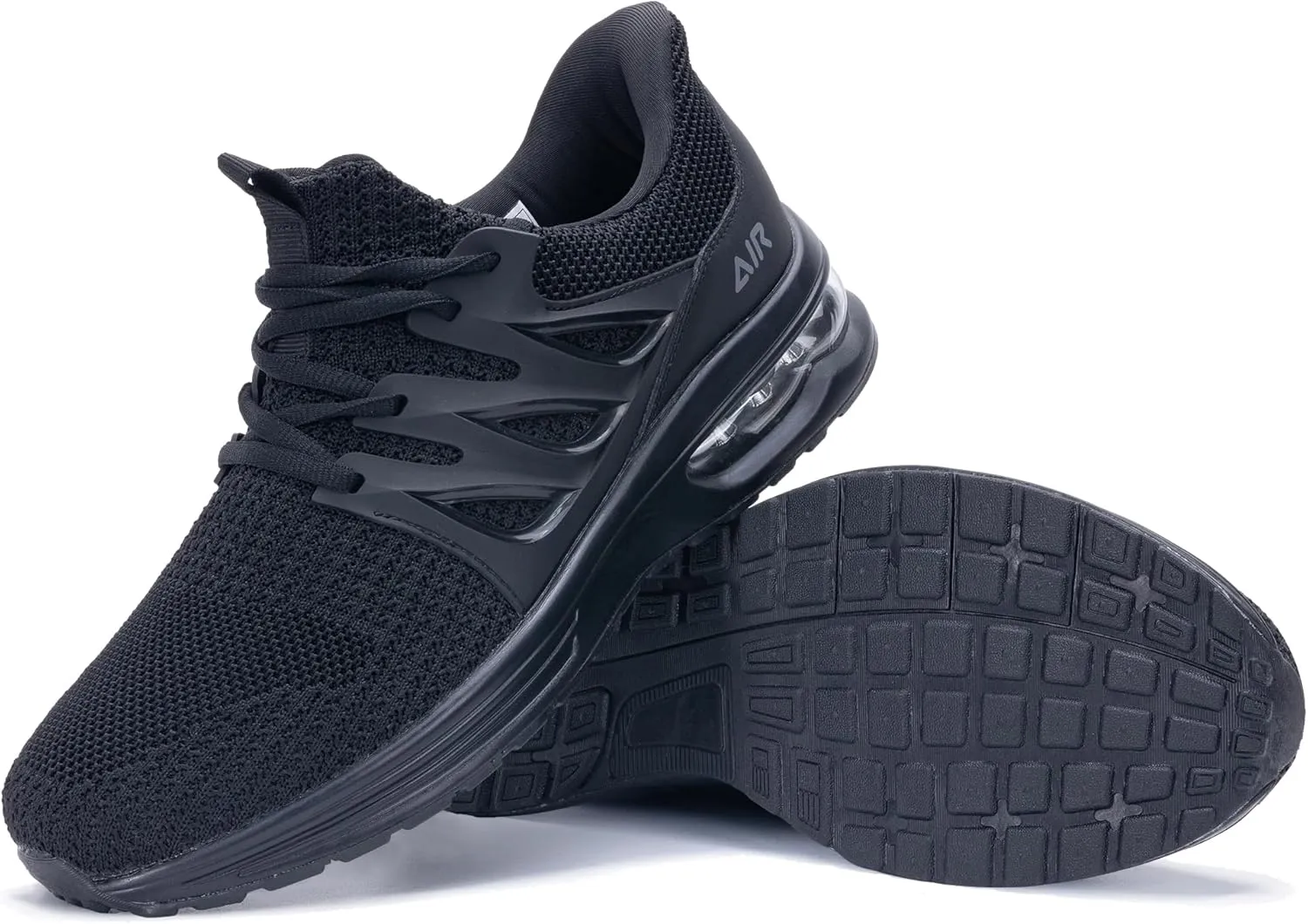 PERSOUL Men's Air Slip On Running Shoes Tennis Athletic Sneakers Lightweight Walking Jogging Workout Gym Shoes Size 7-13