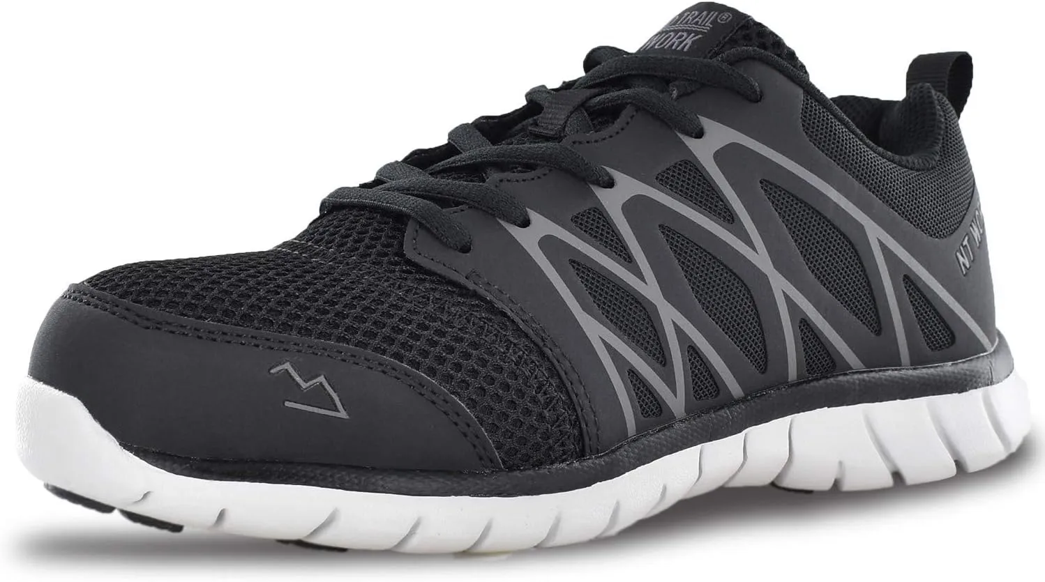 Phoenix Work Shoes for Men - Alloy Toe Lightweight Nonslip Mens Shoes