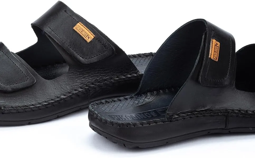 PIKOLINOS Flat Sandals Leather Tarifa for Man
