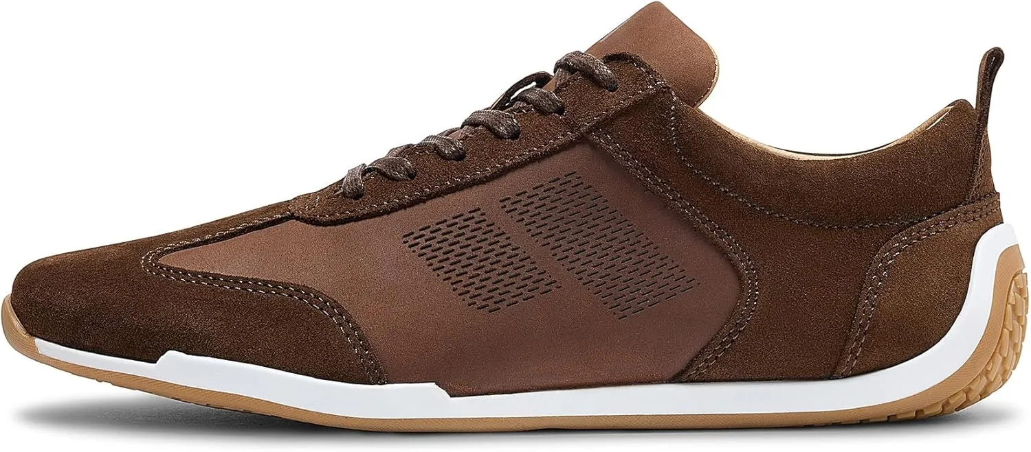 Piloti Icona Driving Shoes for Men, Italian Suede Performance Everyday Driving Sneakers for Men