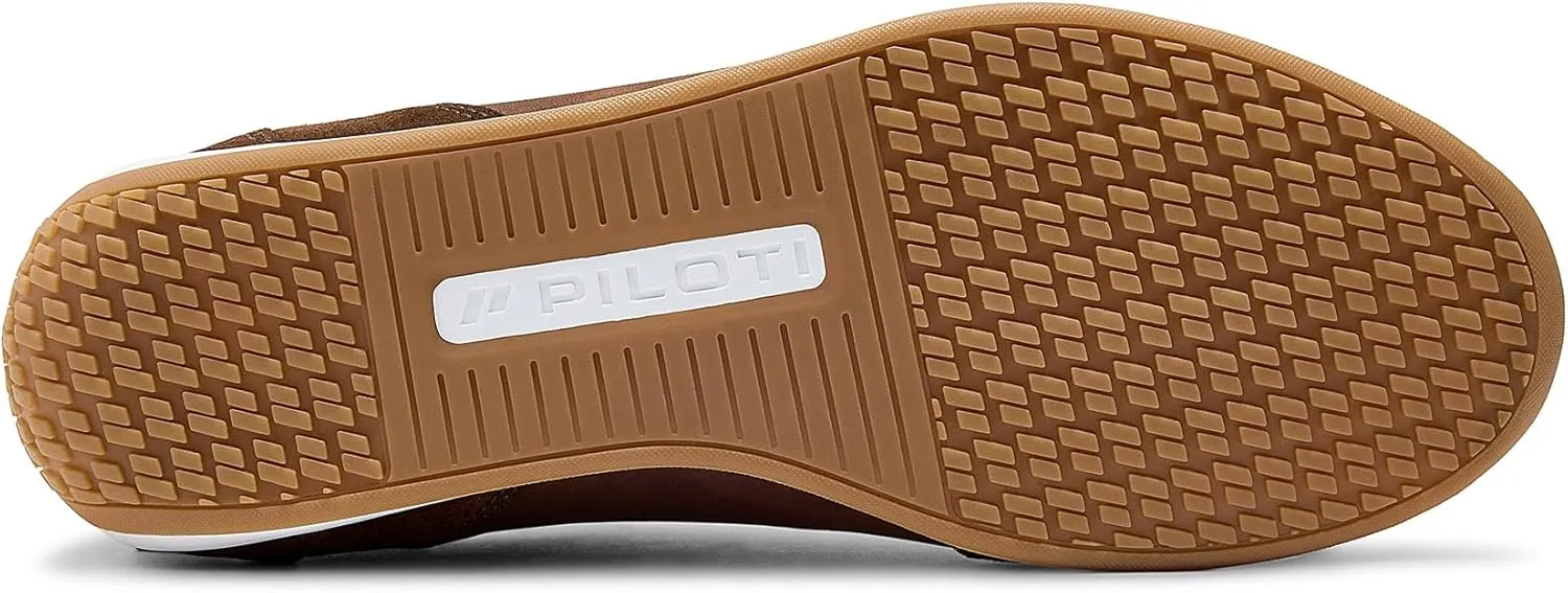 Piloti Icona Driving Shoes for Men, Italian Suede Performance Everyday Driving Sneakers for Men