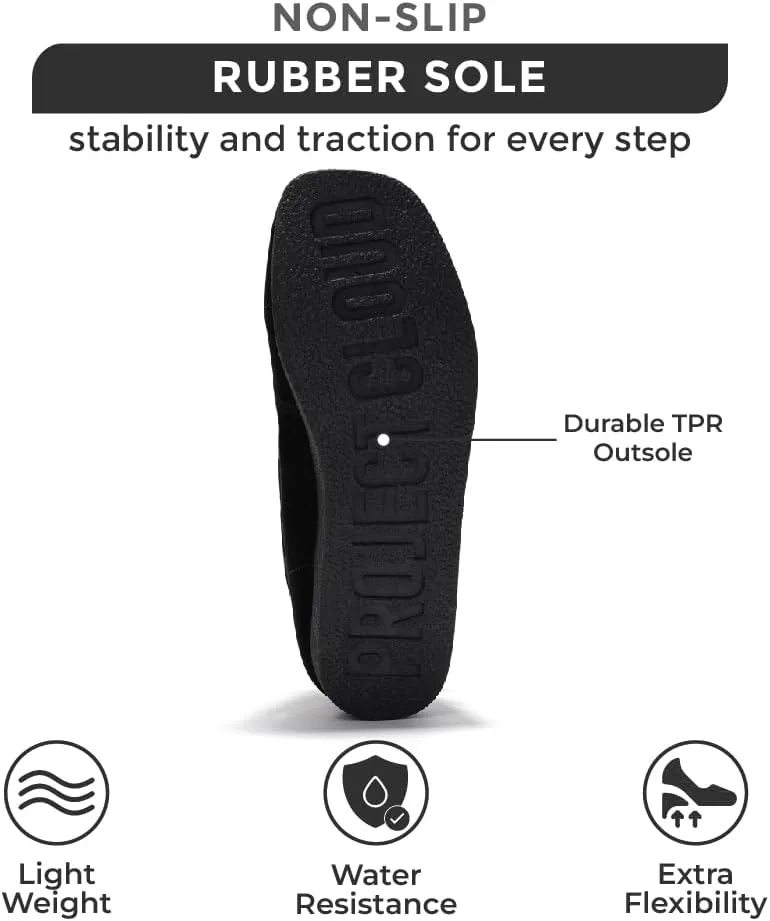 Project Cloud Ankle Boots for Women - 100% Genuine Suede Womens Shoes - Memory Foam Insole Chukka Boots - Water Resistant Fashion Shoes for Women 2025 (Wally Boot)