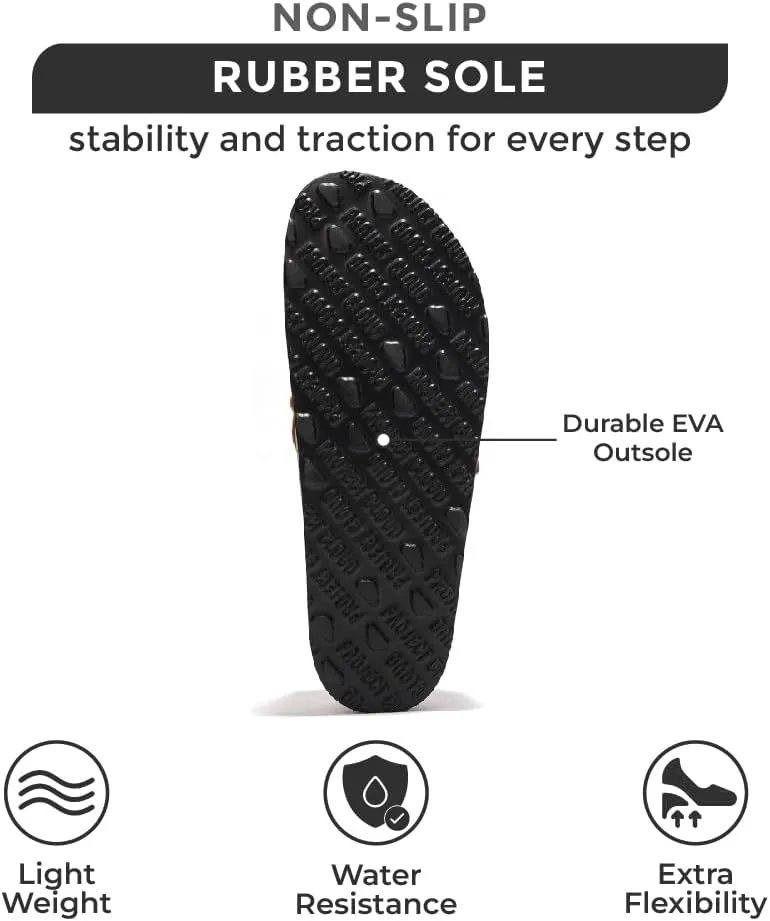 Project Cloud Moccasin-Style Clogs for Women - Memory Foam and Water Resistant Mules Slip-on - Non-Slip and Durable Clogs Casual Shoes for Women Footwear (Carline)