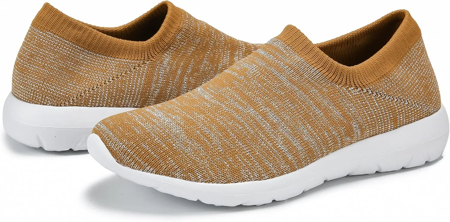 Pt&Hq Comfortable Tennis Running Shoes for Women Lightweight and Slip On Sneakers Casual Women's Walking Shoes