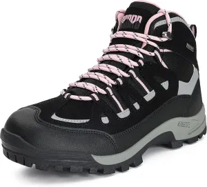 R CORD Hiking Boots Women Waterproof Ankle Support Womens Hiking Boots Backpacking Boots Breathable Non-slip Durable Hiking Boots for Outdoors