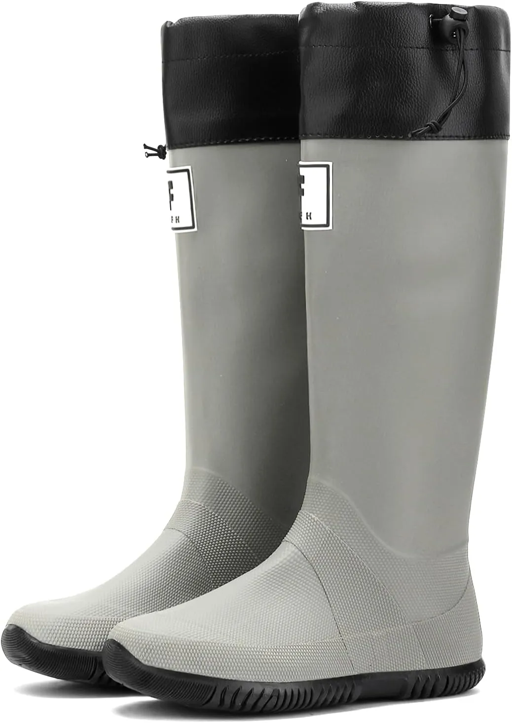 Rain Boots for Men and Women, Waterproof Rubber Boots Anti-Slip Garden Boots Durable Slip Resistant Muck Boots, Comfort Fishing Boots Knee High Work Boots for Outdoor