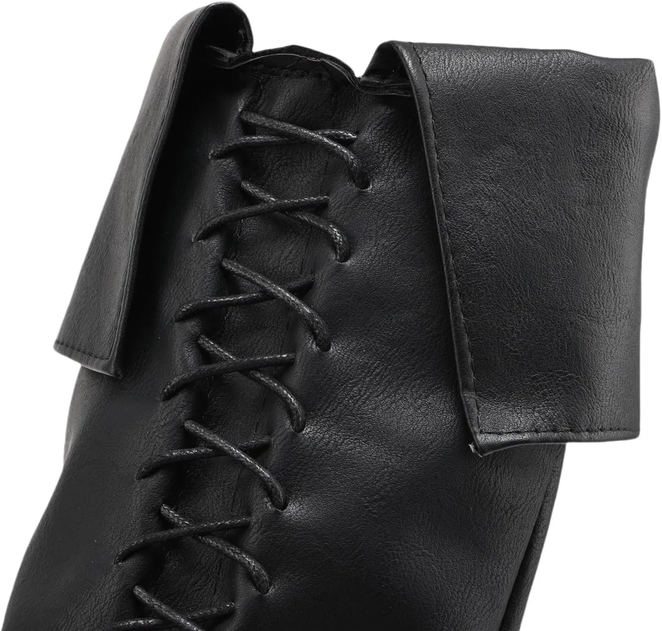 Retro Medieval Viking Pirate Cosplay Shoes Renaissance Victorian Black Knight Boots Halloween Warrior Boots