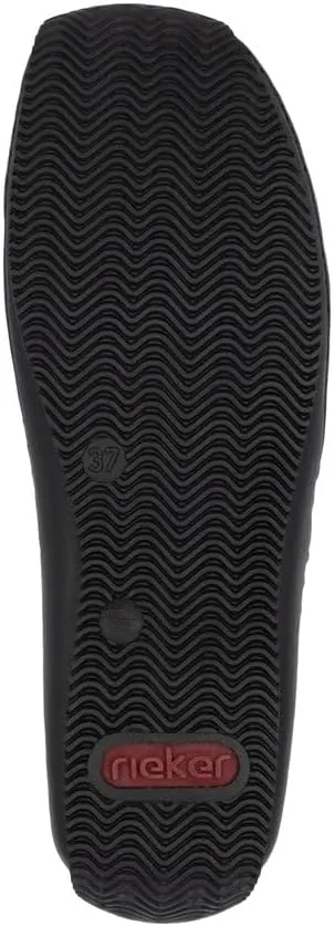 Rieker L1790 Celia Women's Loafers - Comfortable and Easy Slip Ons for All Day Walking - Flexible Shock Absorbing Sole with Everyday Comfort and Support
