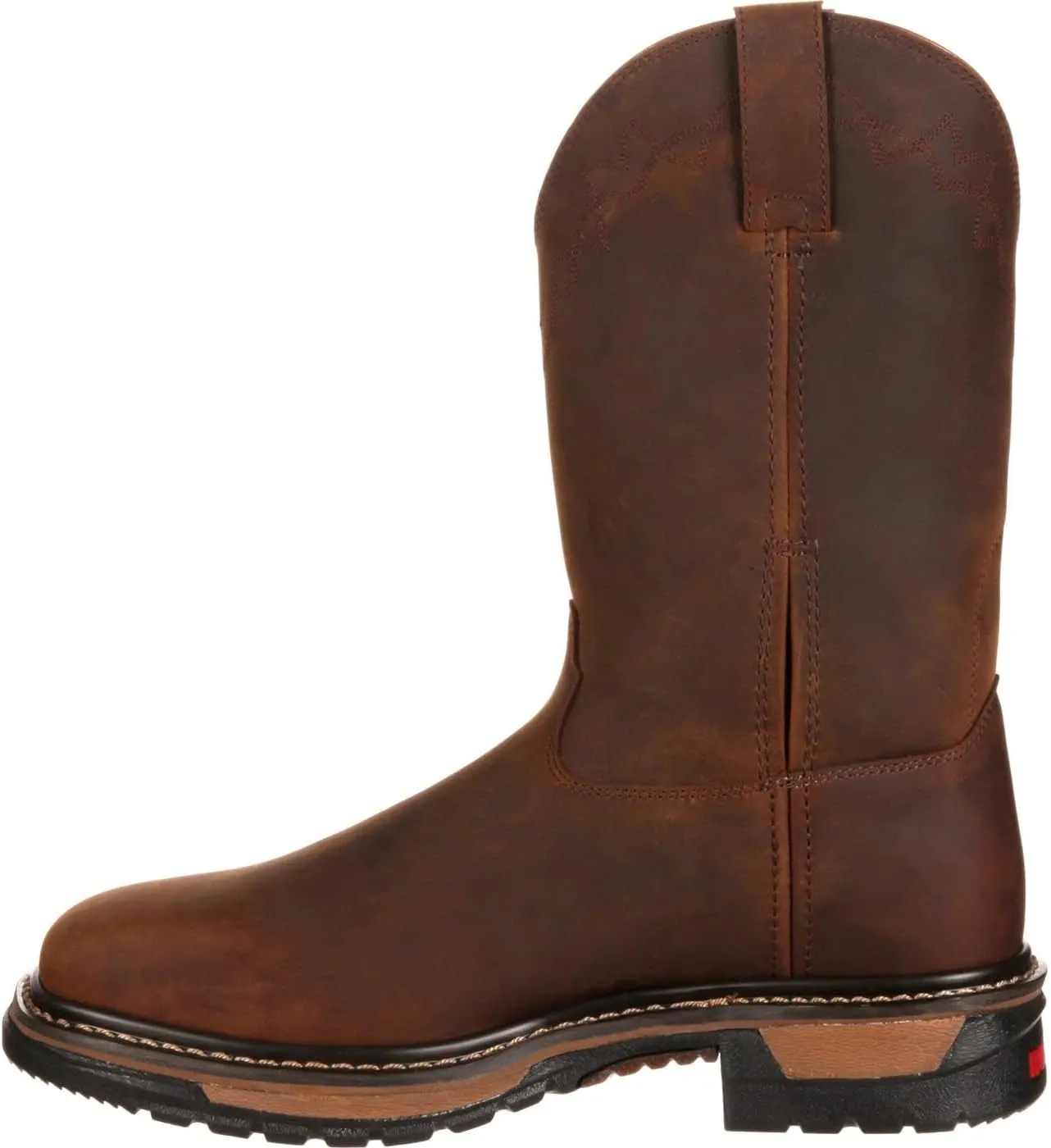 ROCKY Original Ride Steel Toe Western Boot
