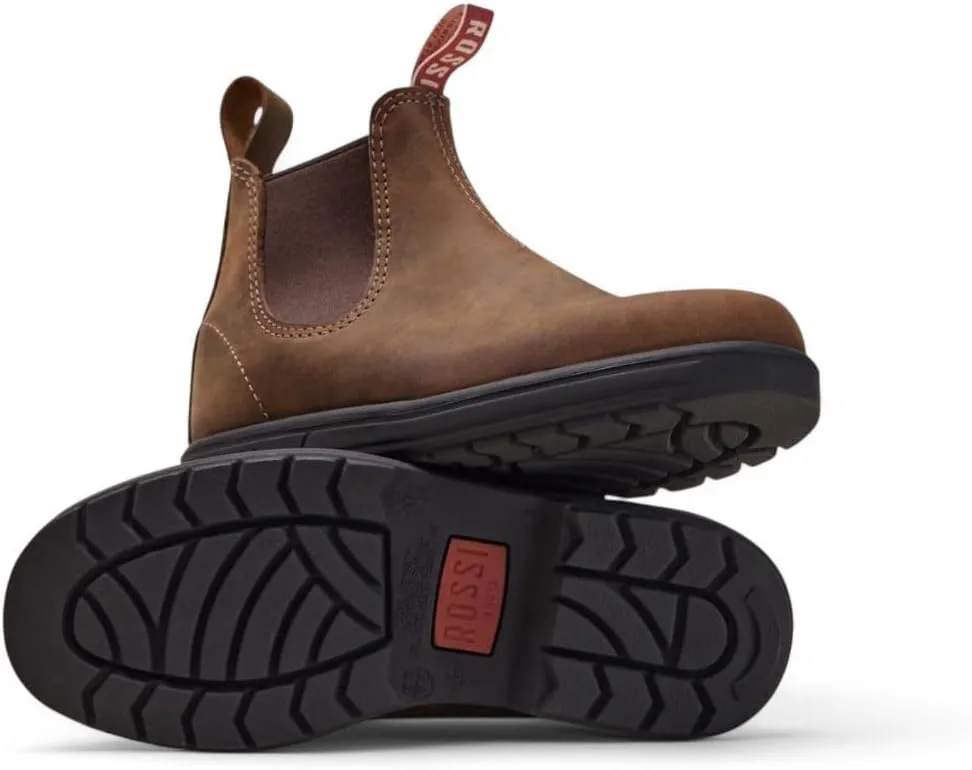 Rossi Endura 303 Leather Chelsea Australian Unisex Durable Work Ankle Boots