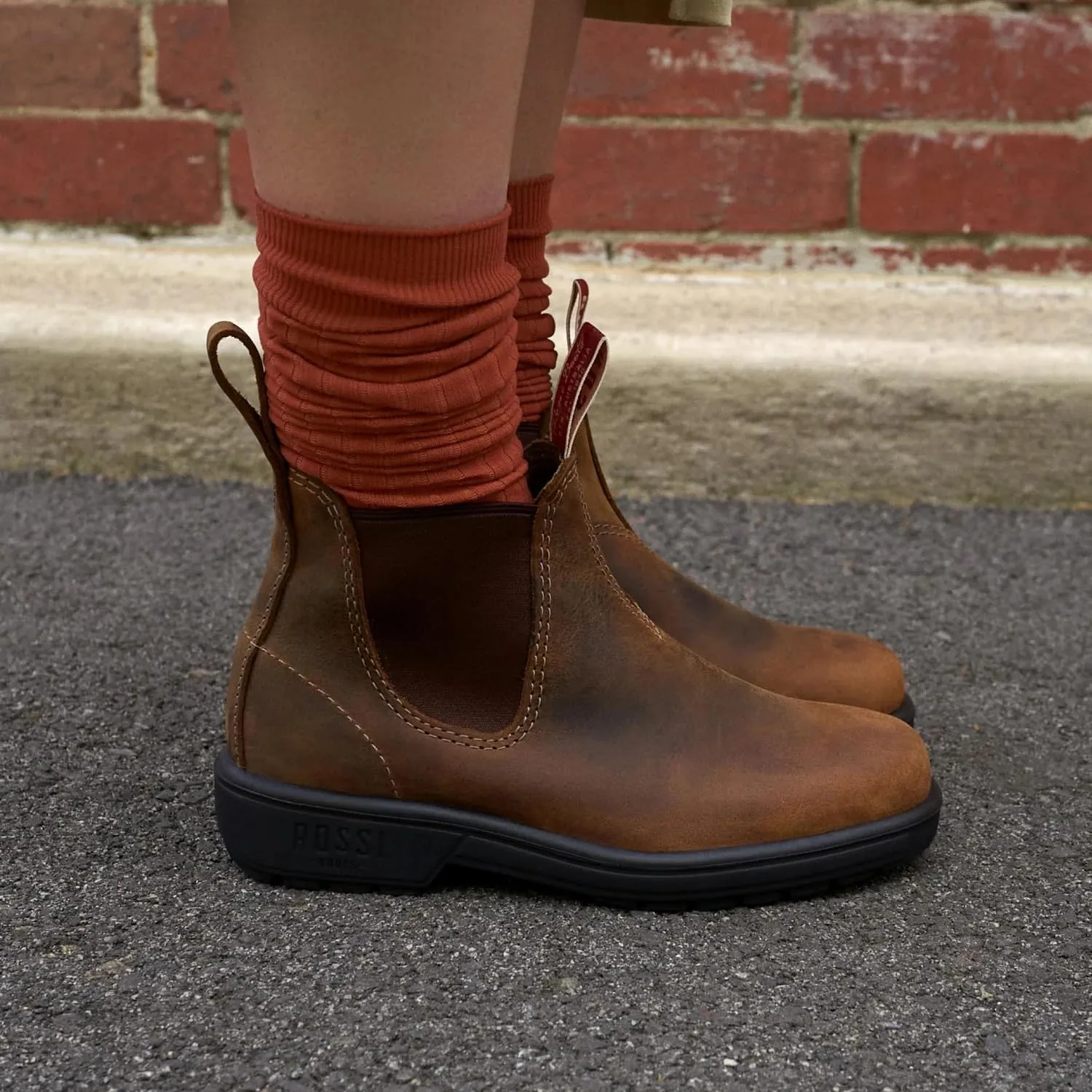Rossi Endura 303 Leather Chelsea Australian Unisex Durable Work Ankle Boots