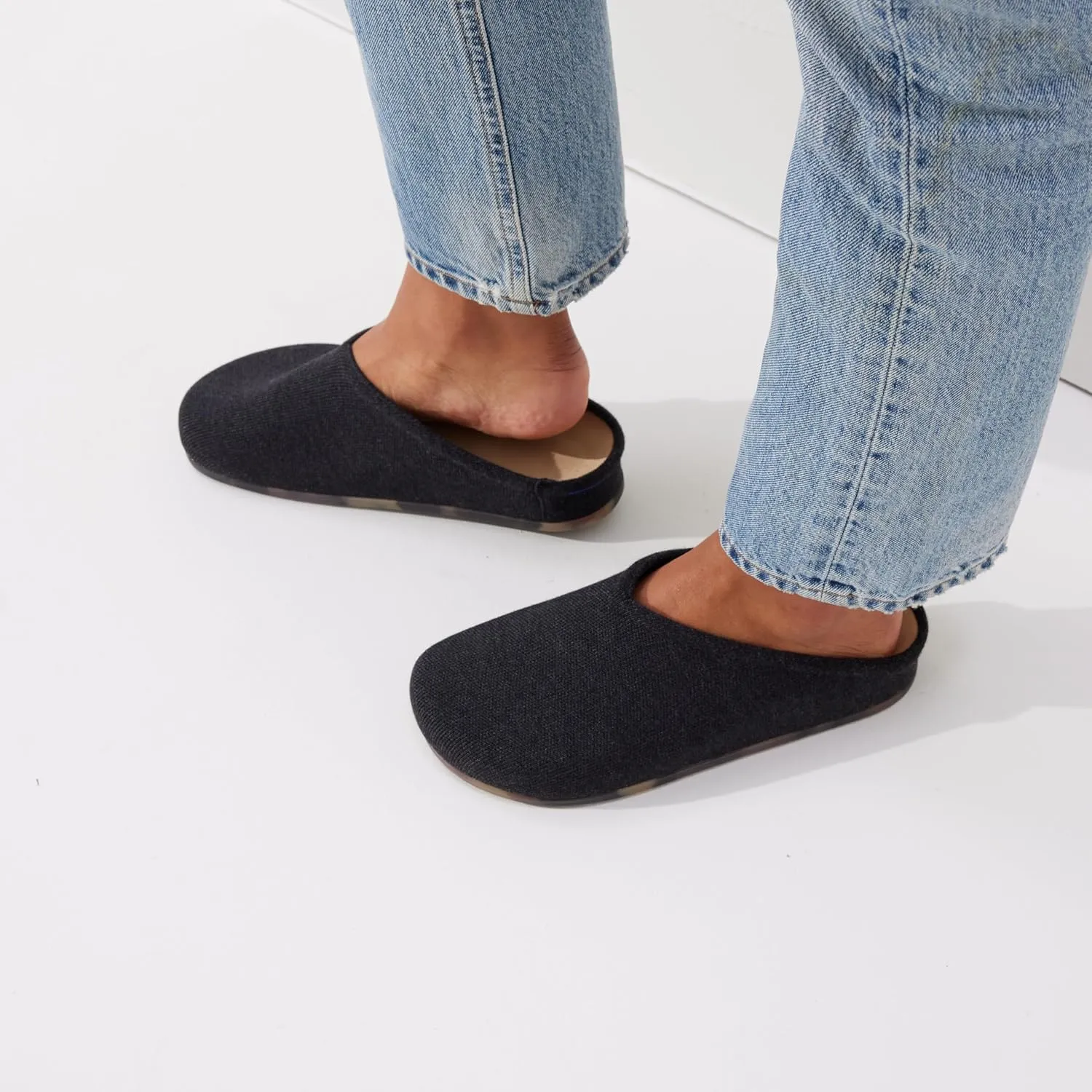 Rothy's The Casual Clog Women's Slip-On Shoes, Classic Wool Mules, Made from Recycled Plastic Bottles & Machine Washable