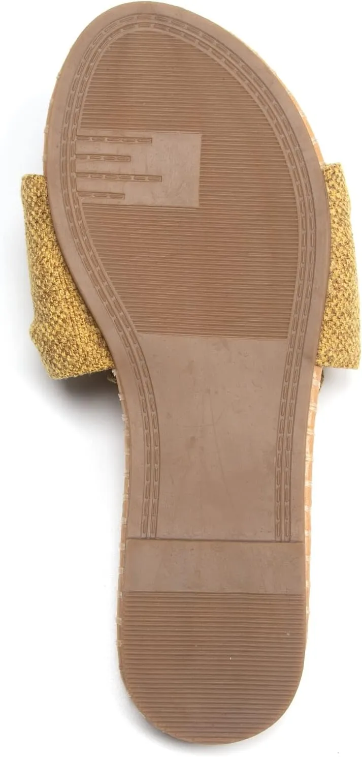 Roxoni Women Open Toe Sandal Indoor Outdoor Slides Shoes Spring Summer Slippers