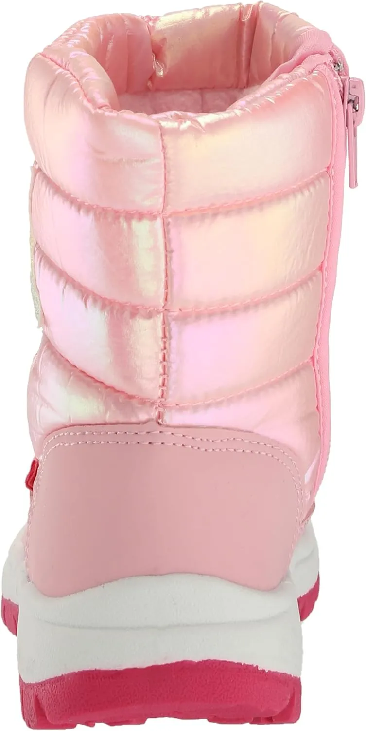 Rugged Bear Girl's Winter Outdoor Water Resistant Snow Boots