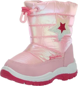 Rugged Bear Girl's Winter Outdoor Water Resistant Snow Boots