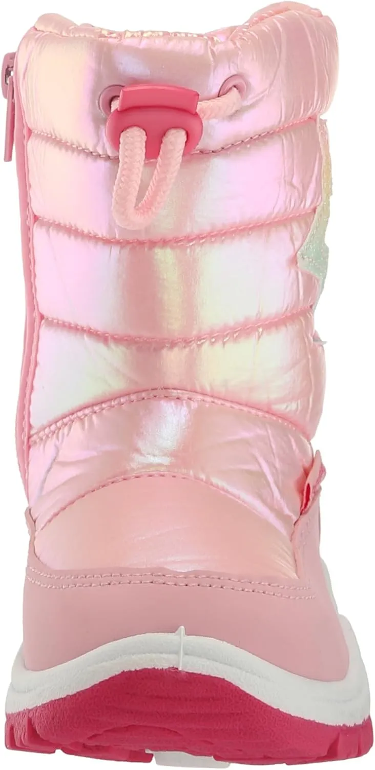 Rugged Bear Girl's Winter Outdoor Water Resistant Snow Boots